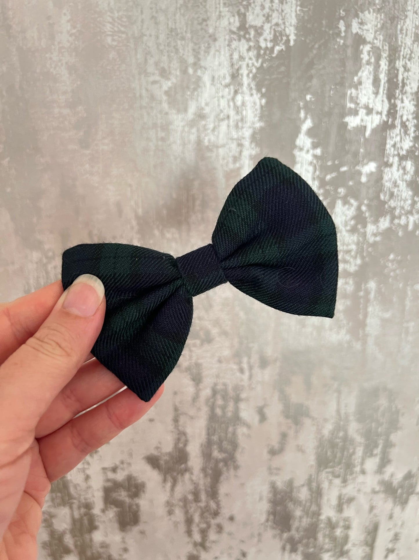 Fabric | Bowtie - Navy Tartan