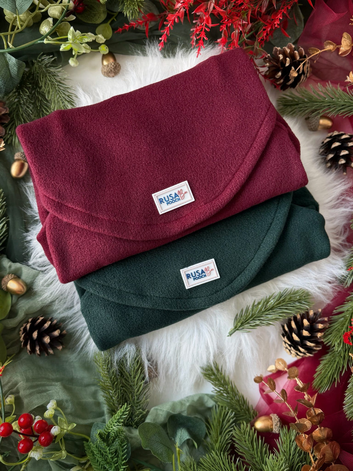 Ready To Ship | Polar Fleece | Two Legged - Bottle Green