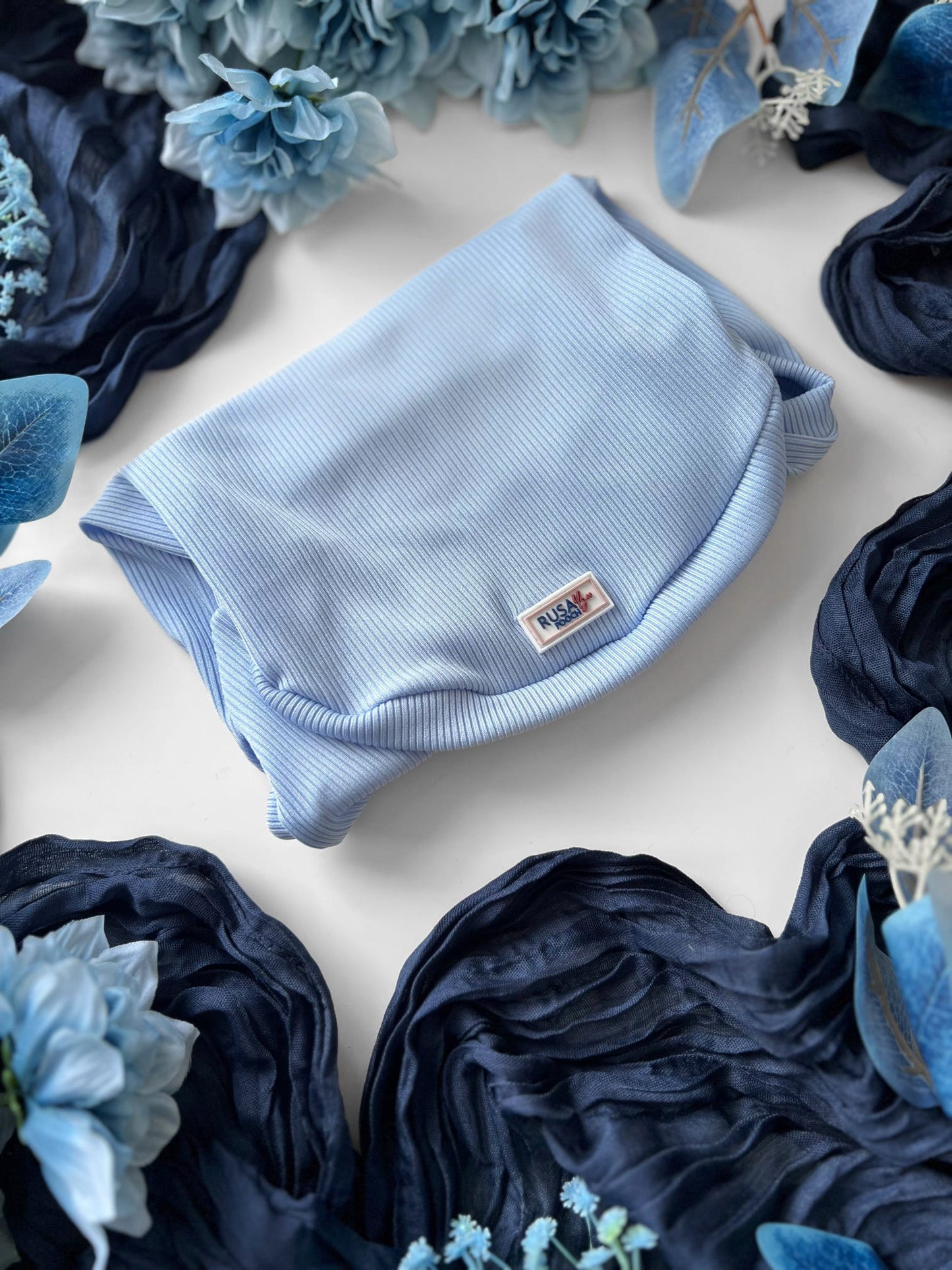 Custom Made | Light Summer Rib | Tankie - Sky