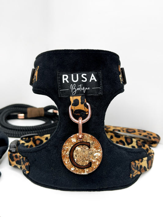 Harness | Fabric - Leopard Luxe