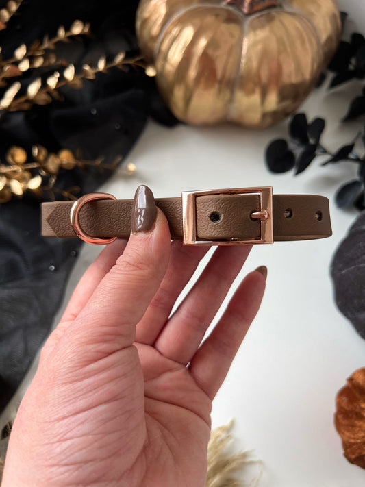 Custom Made | Collar | Waterproof - Brown