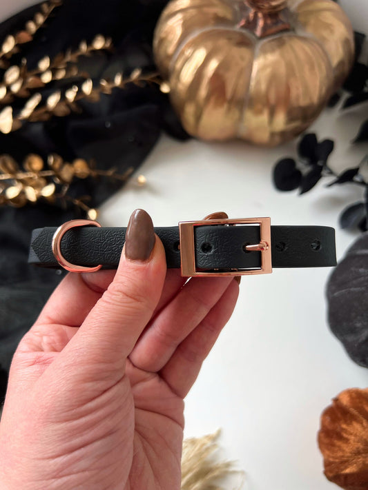 Custom Made | Collar | Waterproof - Black