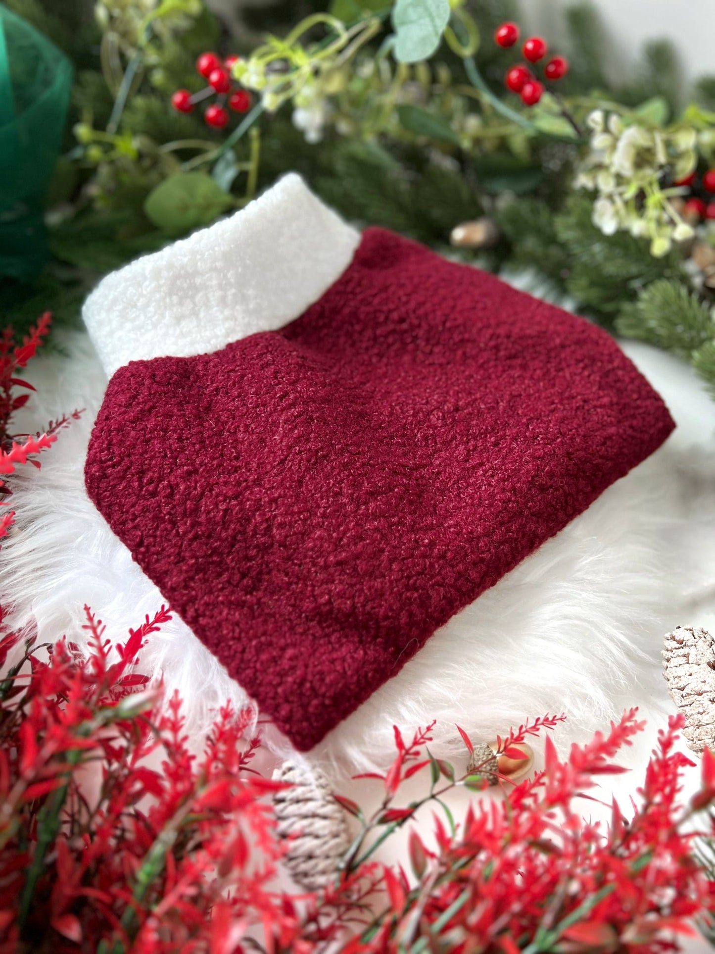 Custom Made | Teddy Borg Jumper | Two Legged - Santa Paws