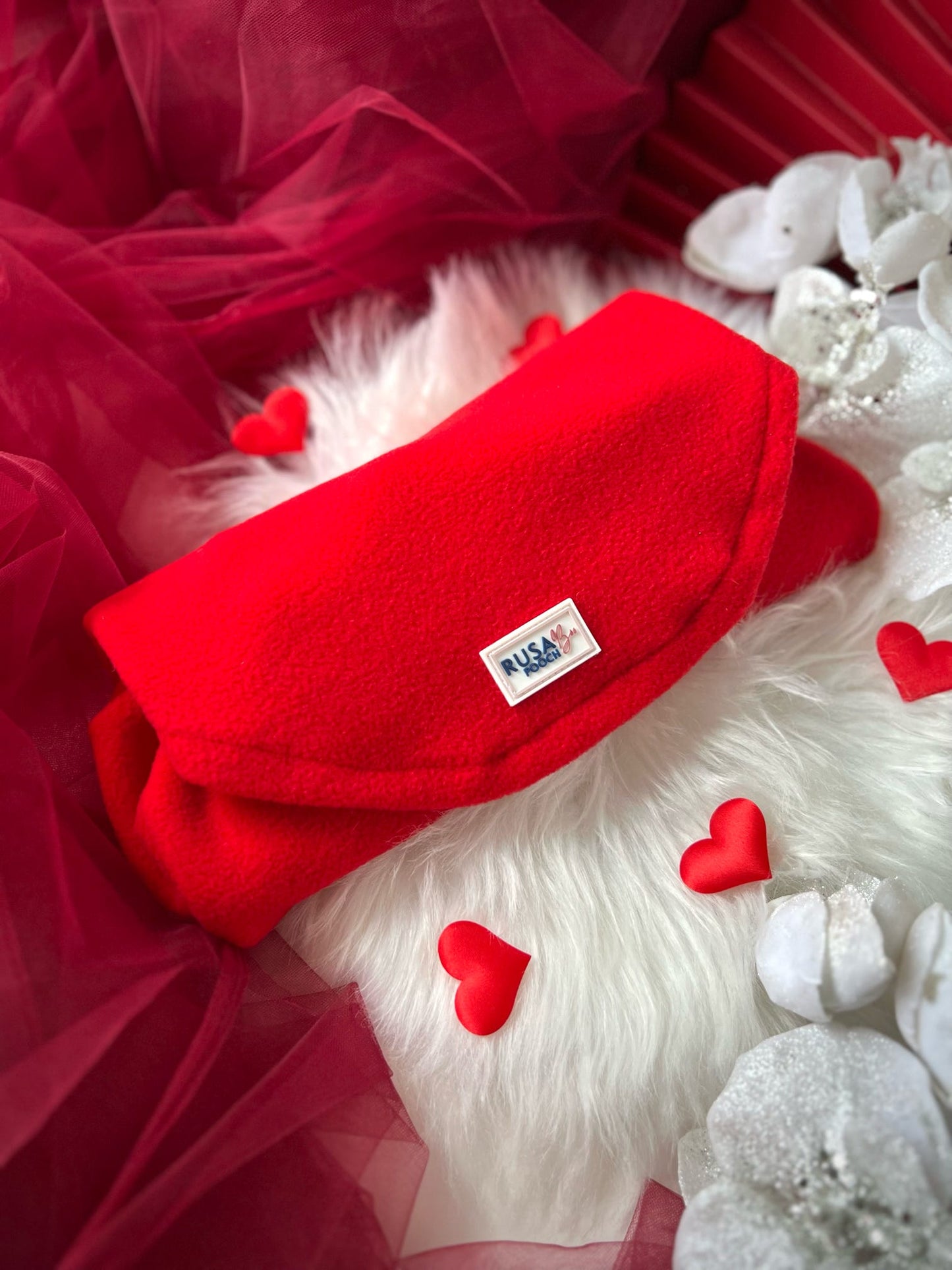 Ready To Ship | Polar Fleece | Two Legged - Cherry Red