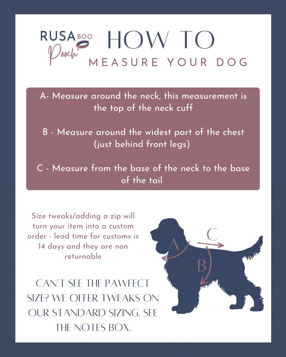 Ready To Ship | Polar Fleece | Four Legged - Denim