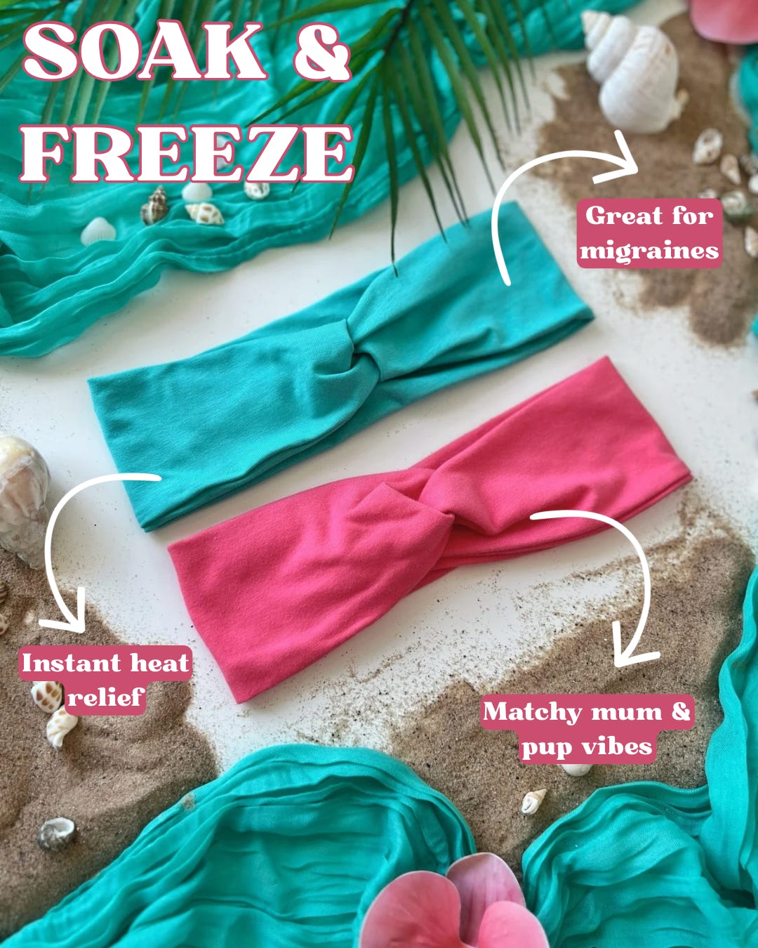 Ready To Ship | Mama Band - Turquoise