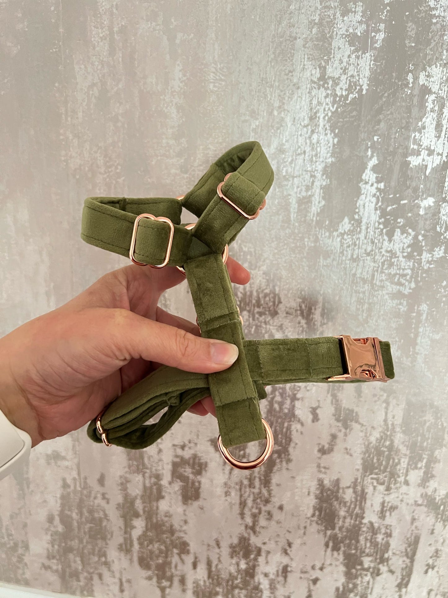 Harness | Fabric | Small - Olivine Velvet