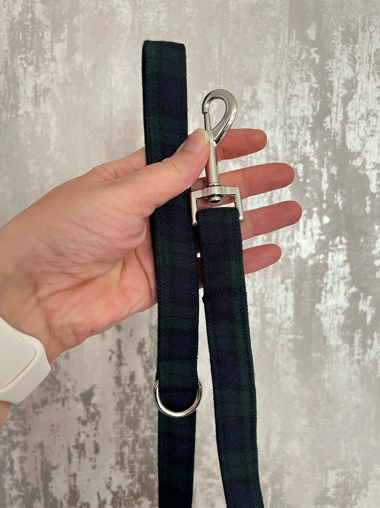 Lead | Fabric | Standard - Navy Tartan