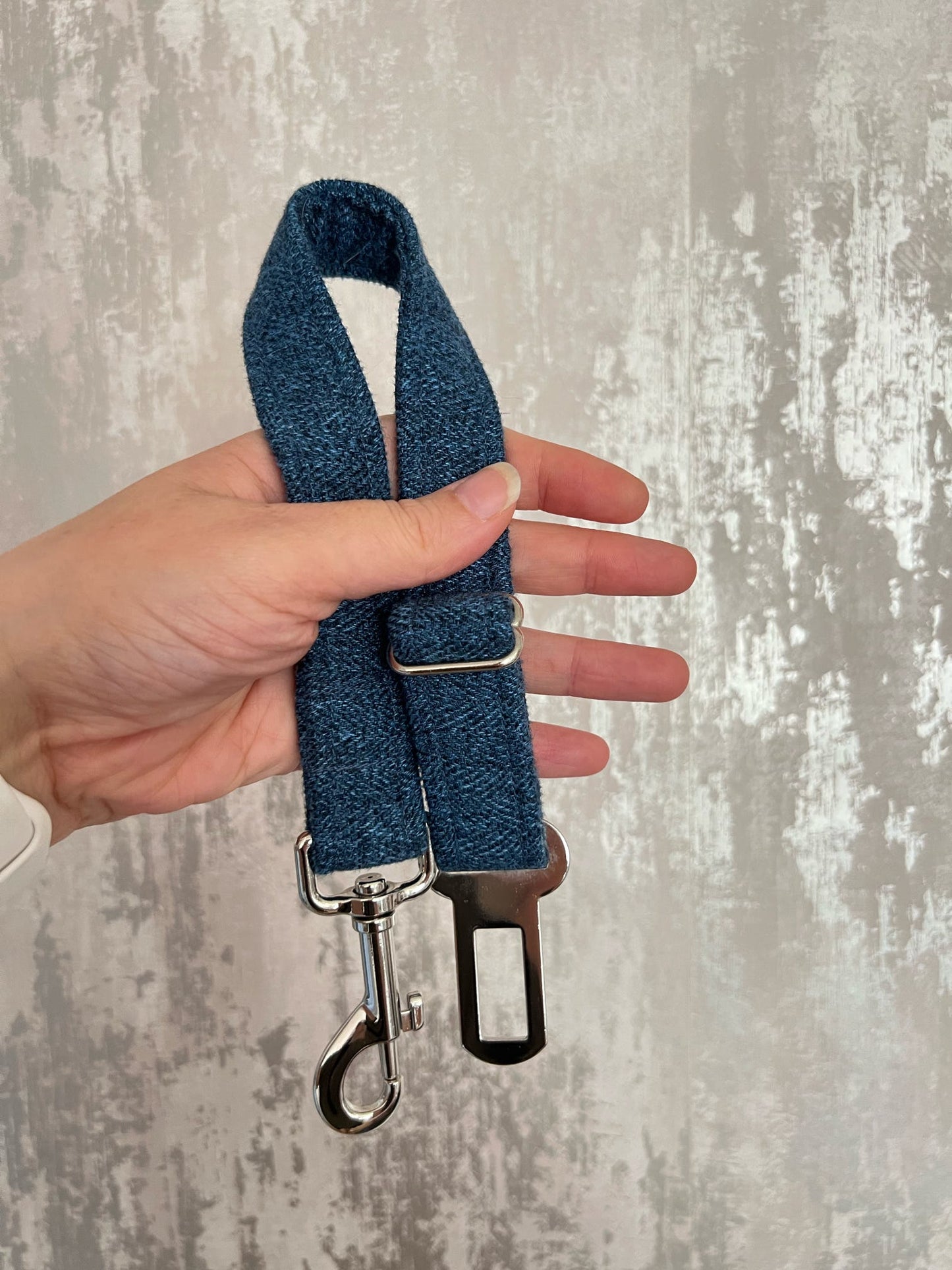 Seatbelt | Fabric - Navy Tweed