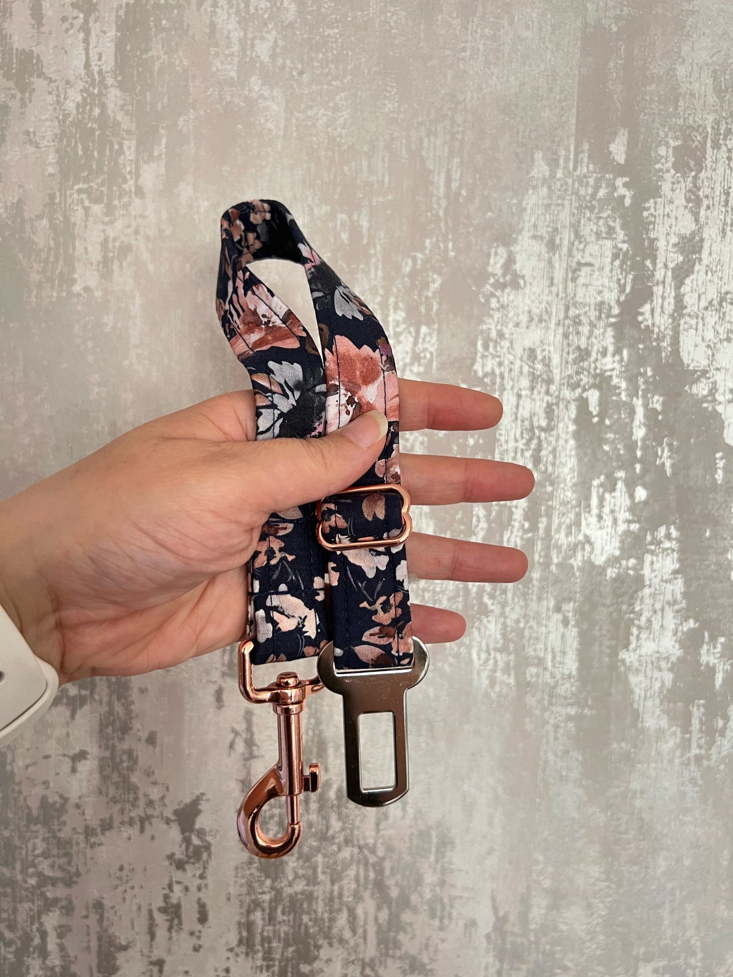 Seatbelt | Fabric - Blue Floral