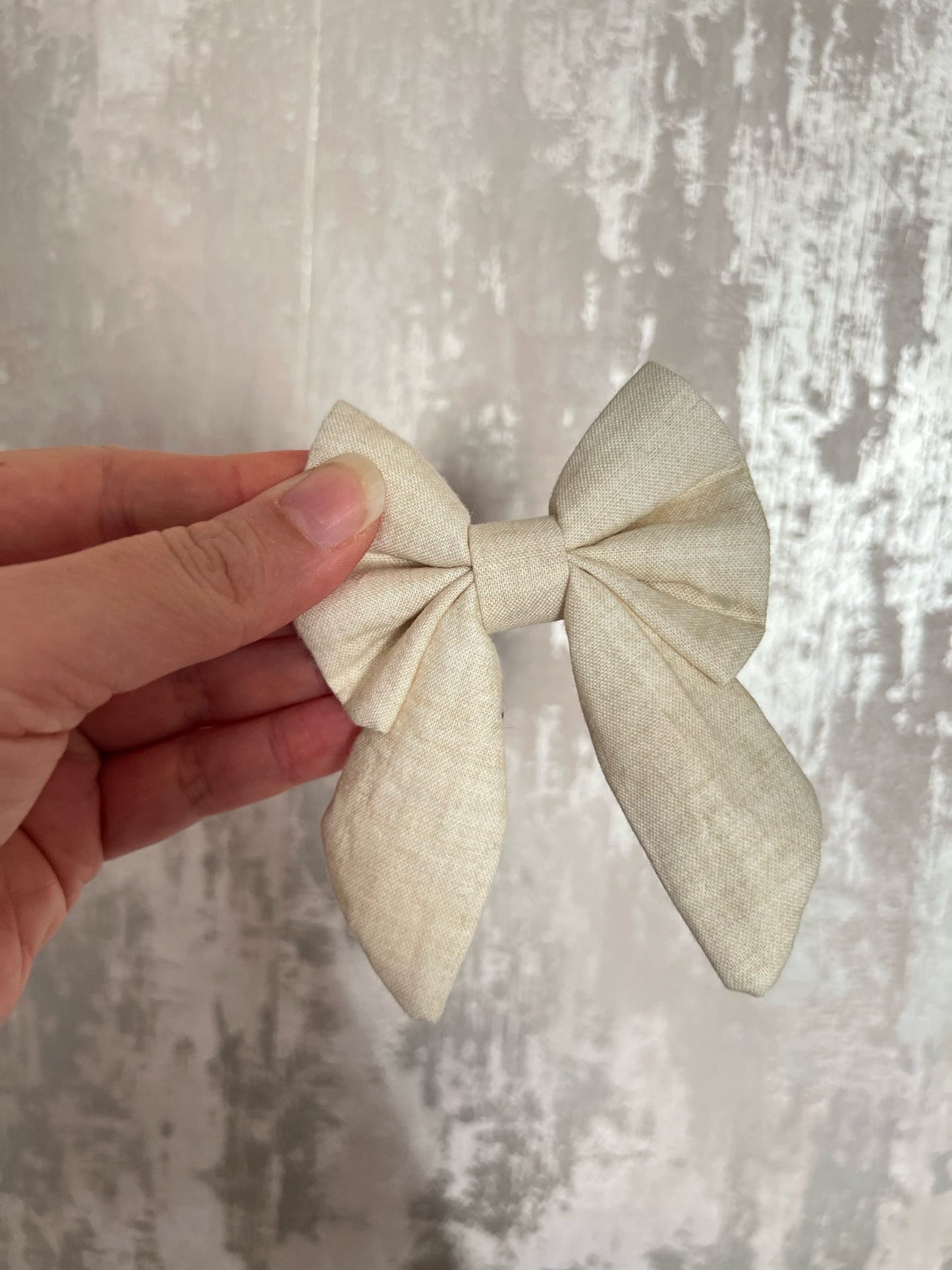Fabric | Sailor Bow - Cream Linen