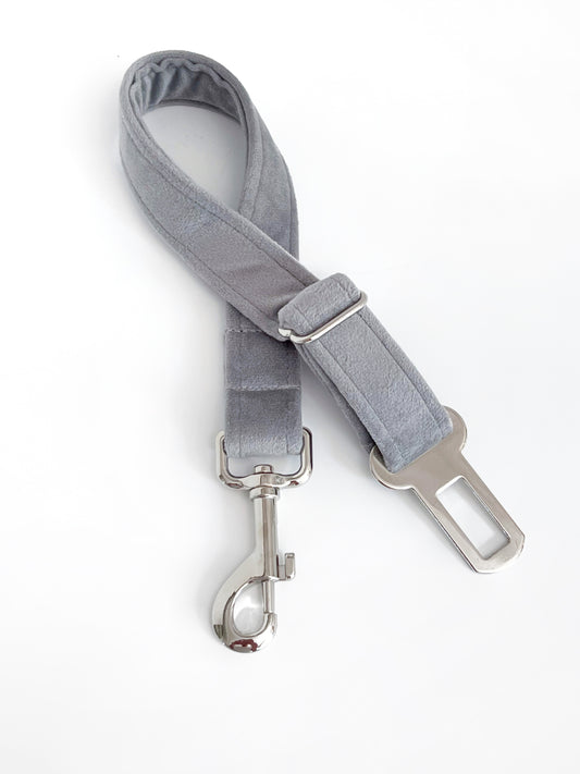 Seatbelt - Silver Zirconia Velvet