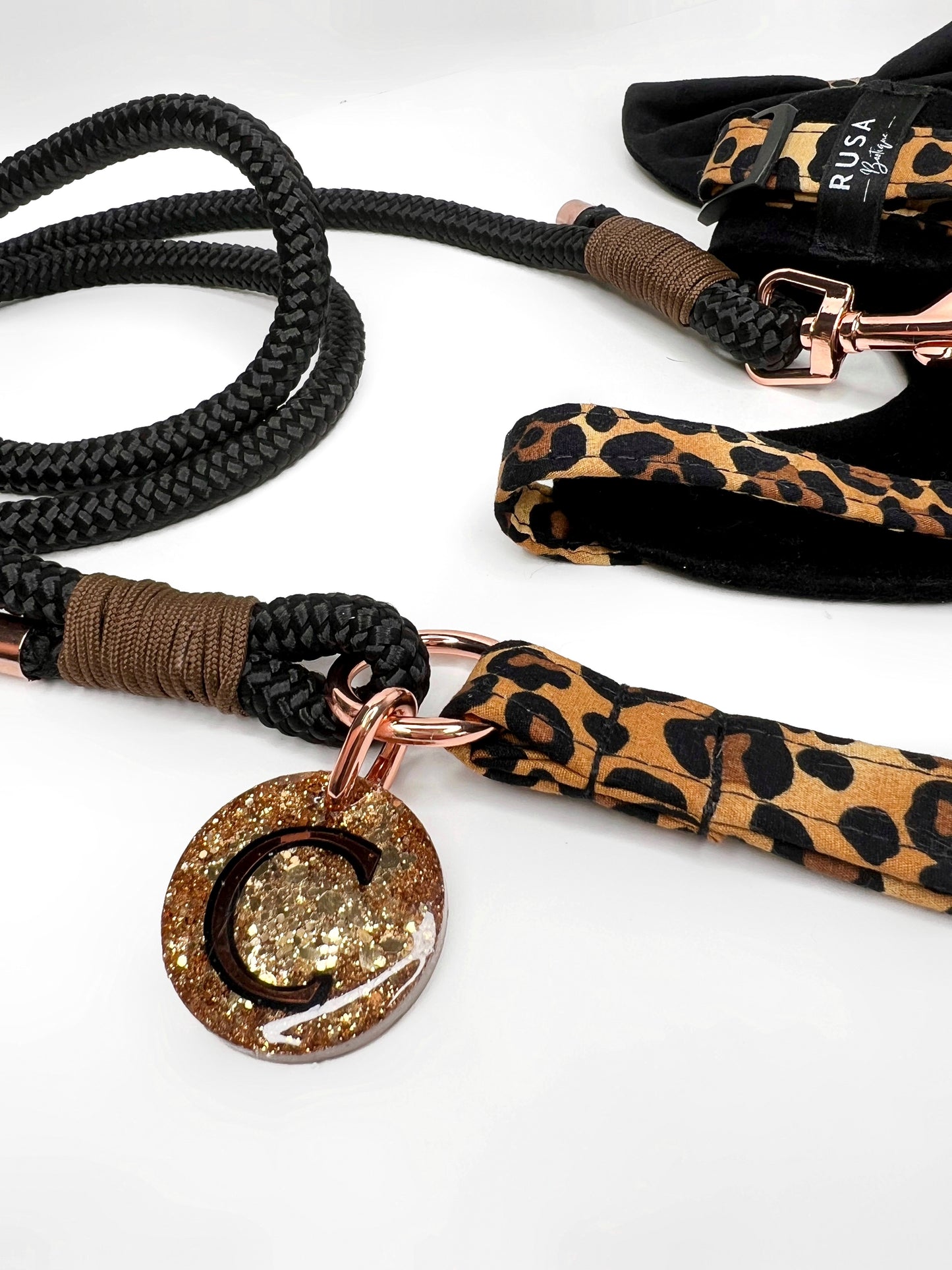 Lead | Rope - Leopard Luxe