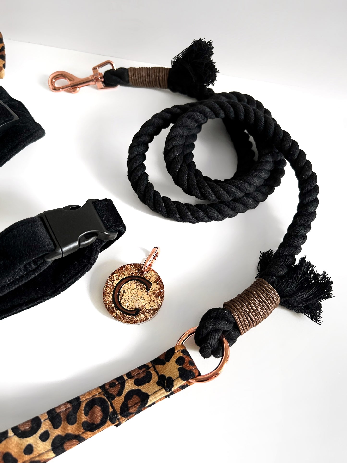 Lead | Cotton Rope - Leopard Luxe