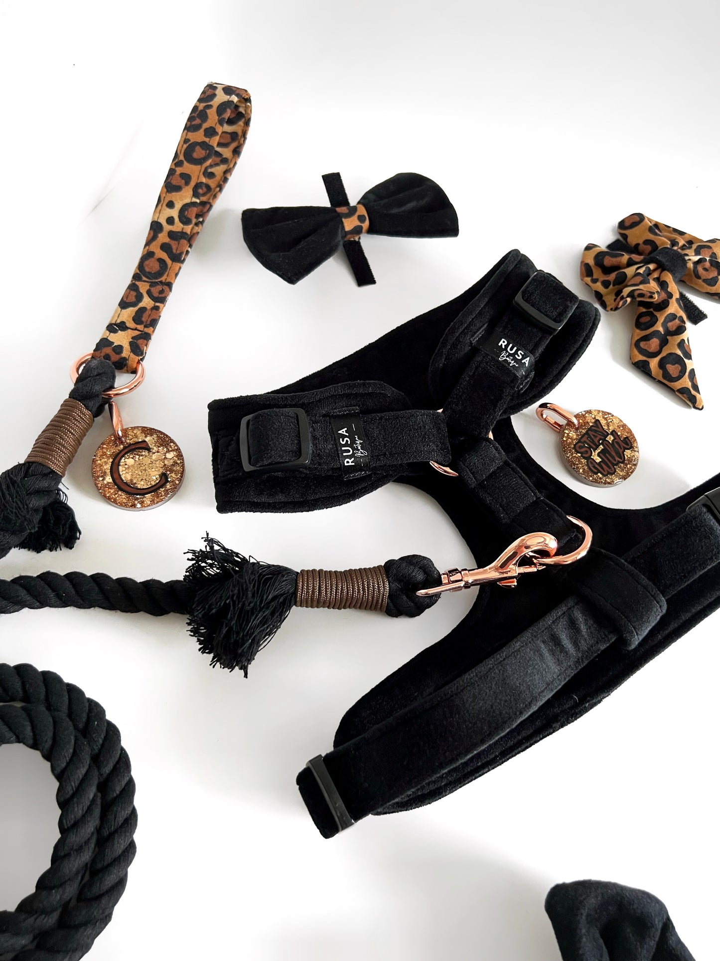 Lead | Cotton Rope - Leopard Luxe