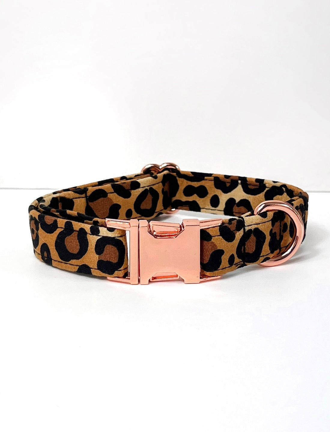 Collar | Fabric - Leopard Luxe