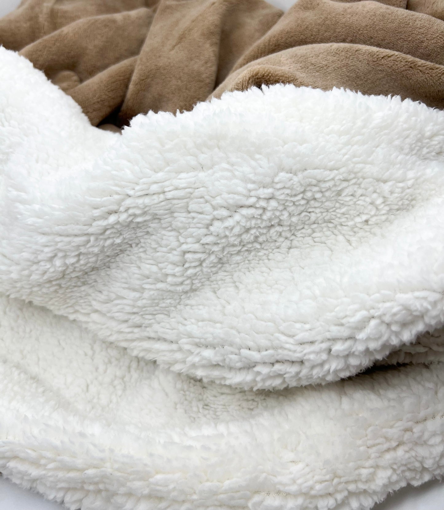 Snuggle Sack - White Sherpa lining