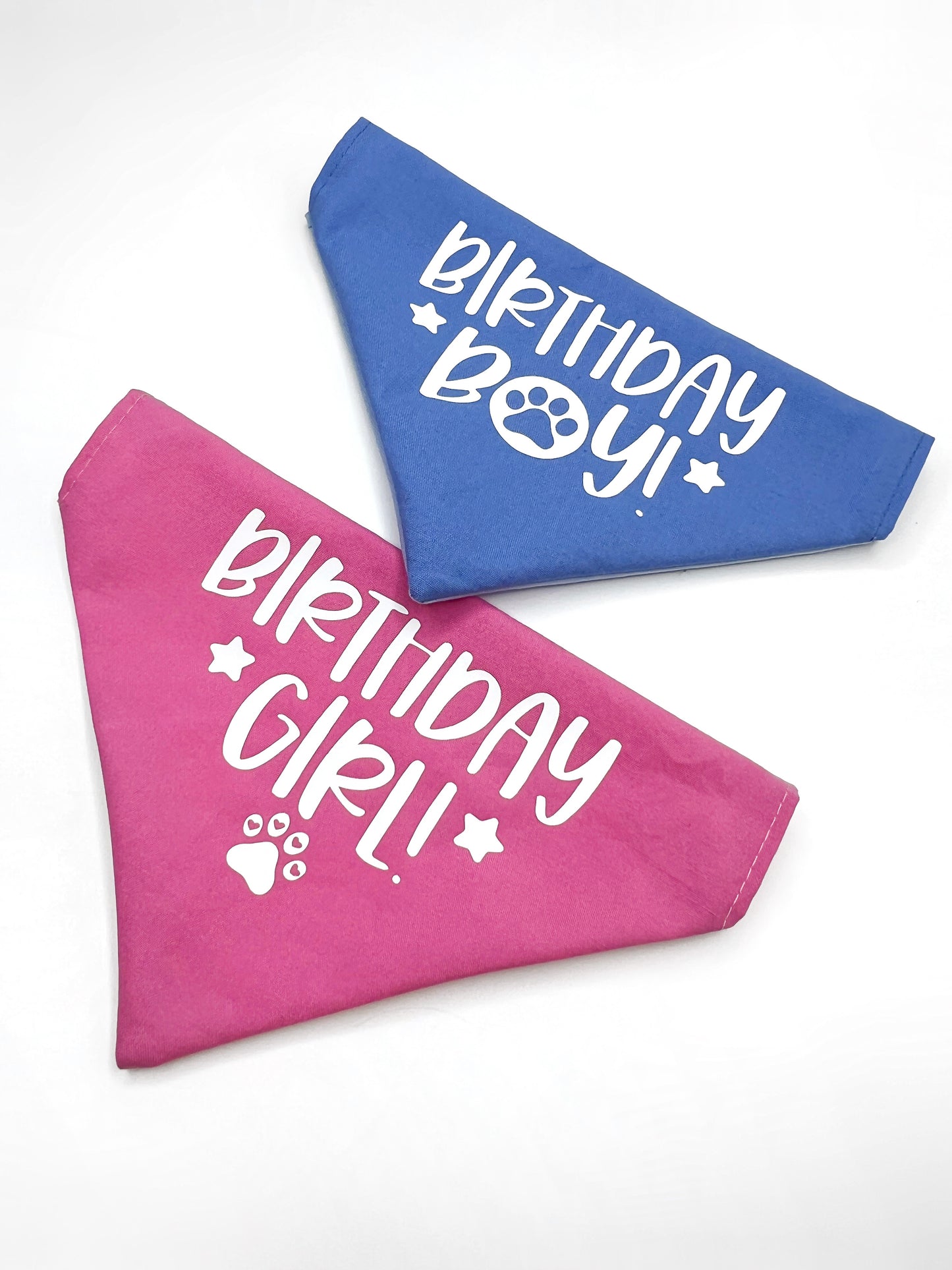 Birthday | Bandana - Pink/Blue