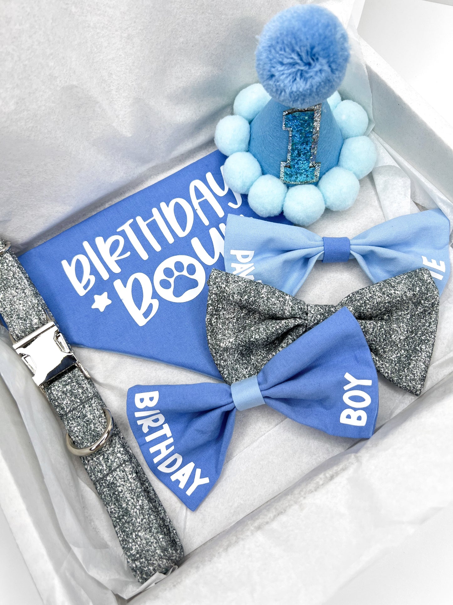 Birthday | Birthday Collar Bundle - Blue