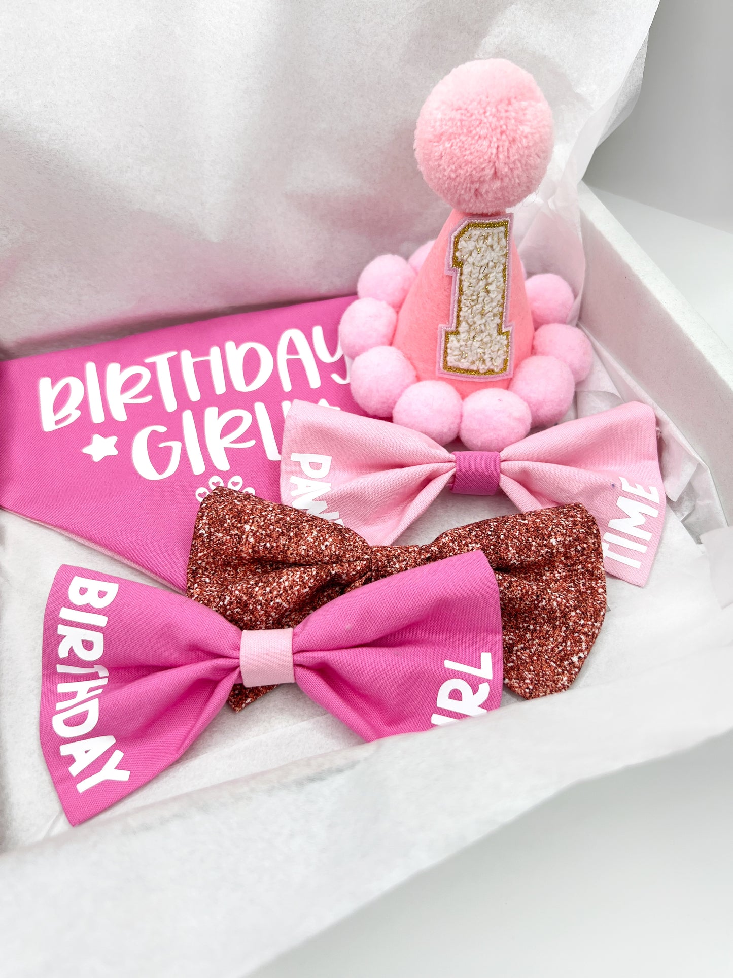 Birthday | Birthday Collar Bundle - Pink