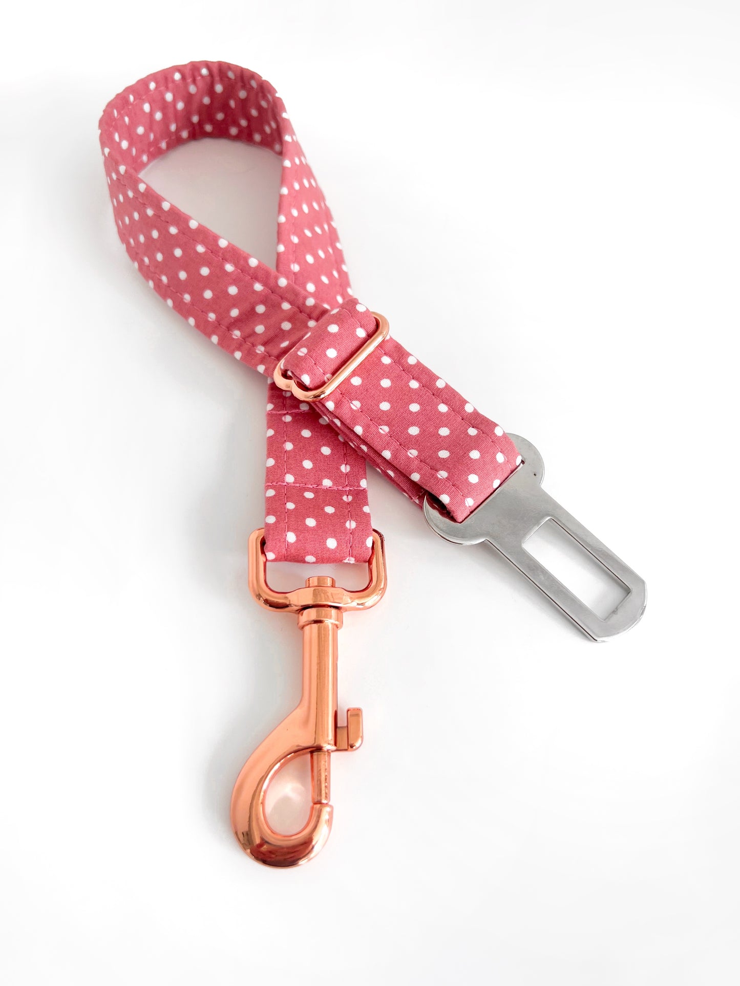 Seatbelt - Pink Polka Dot