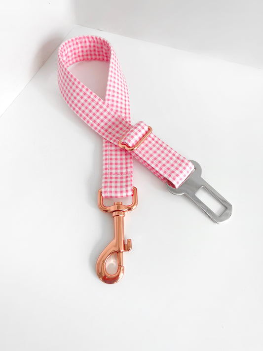 Seatbelt - Pink Gingham