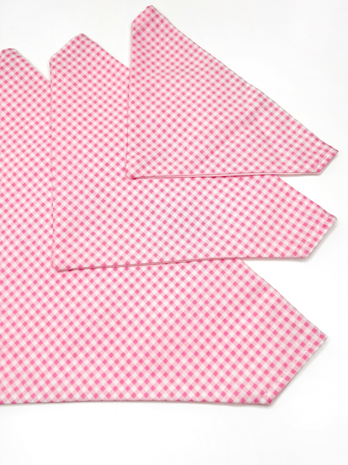 Bandana - Pink Gingham