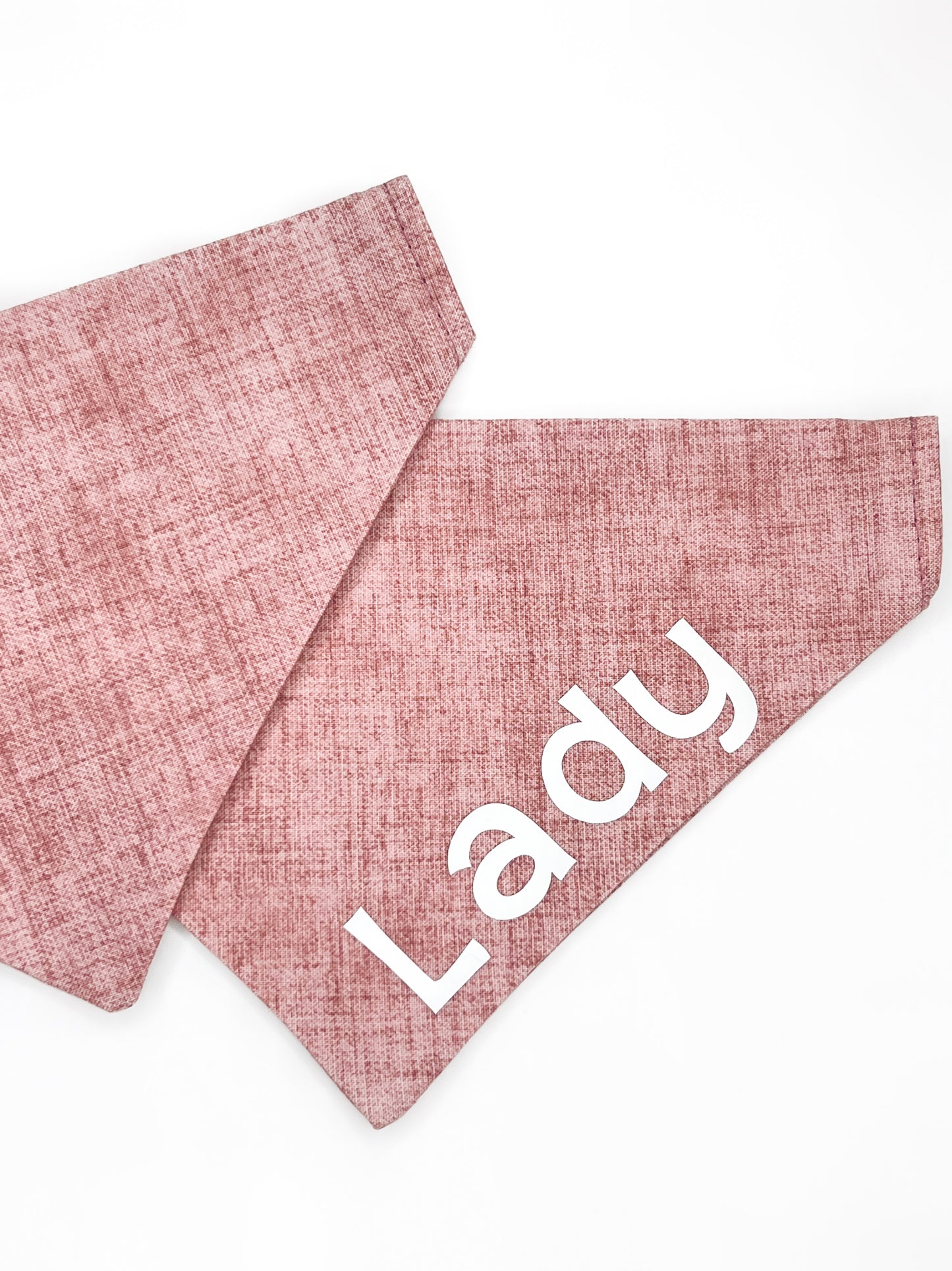 Bandana - Flamingo Pink Linen