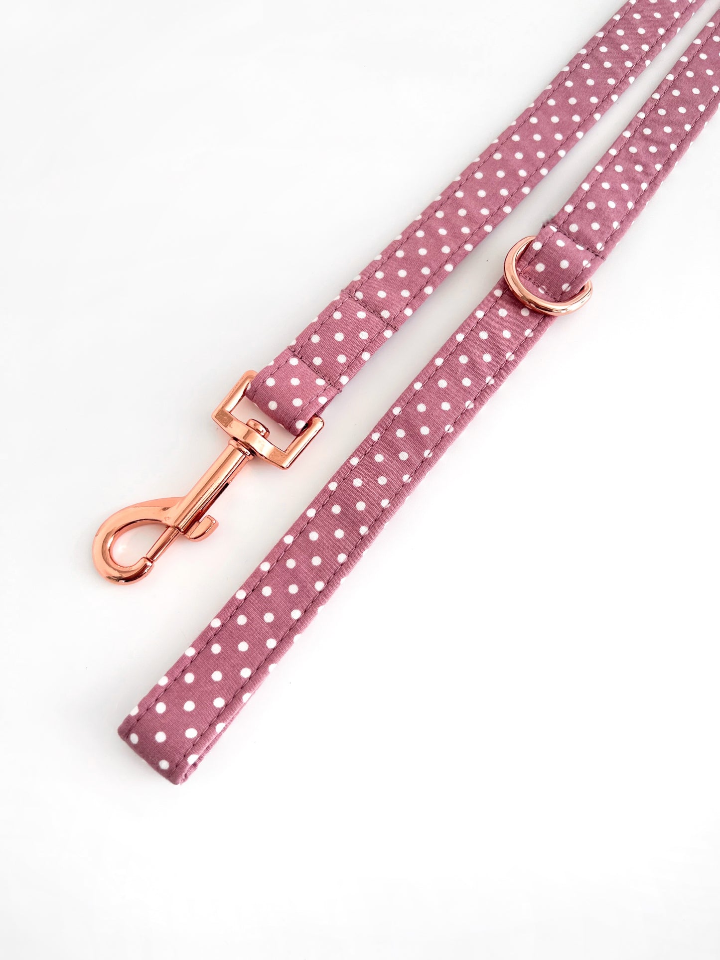 Lead | Fabric - Mauve Polka Dot