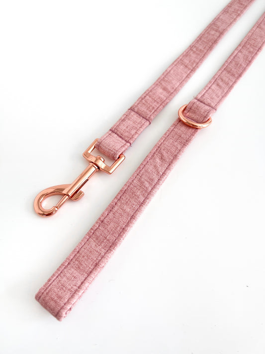 Lead | Fabric - Flamingo Pink Linen