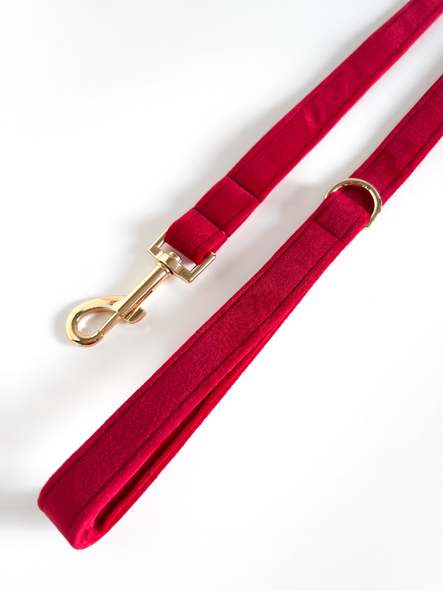 Lead | Fabric - Ruby Red Velvet