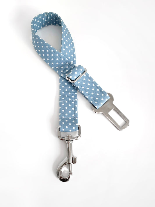 Seatbelt - Blue Polka Dot