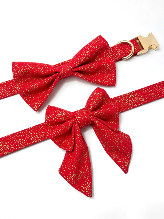 Bows - Red Classic Christmas