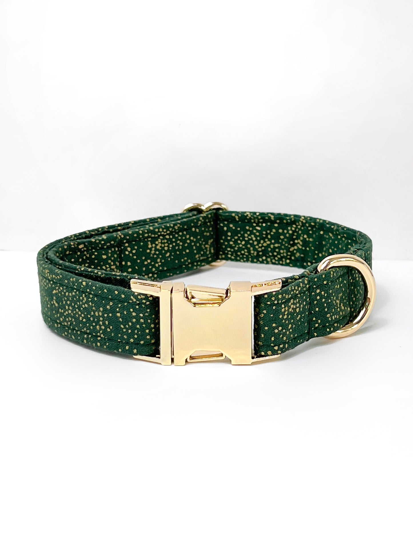 Collar | Fabric - Green Classic Christmas